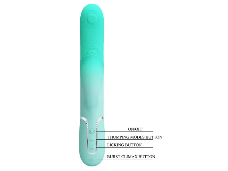 Gigi Vibrador con Thumping y Licking