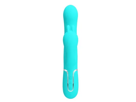 Cammy Vibrador con Bolas Rotadoras y Cadena Anal