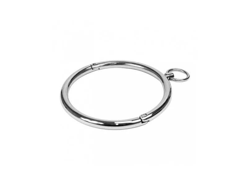 Collar Metalico BDSM Redondeado