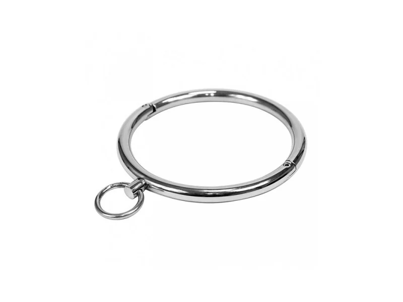 Collar Metalico BDSM Redondeado