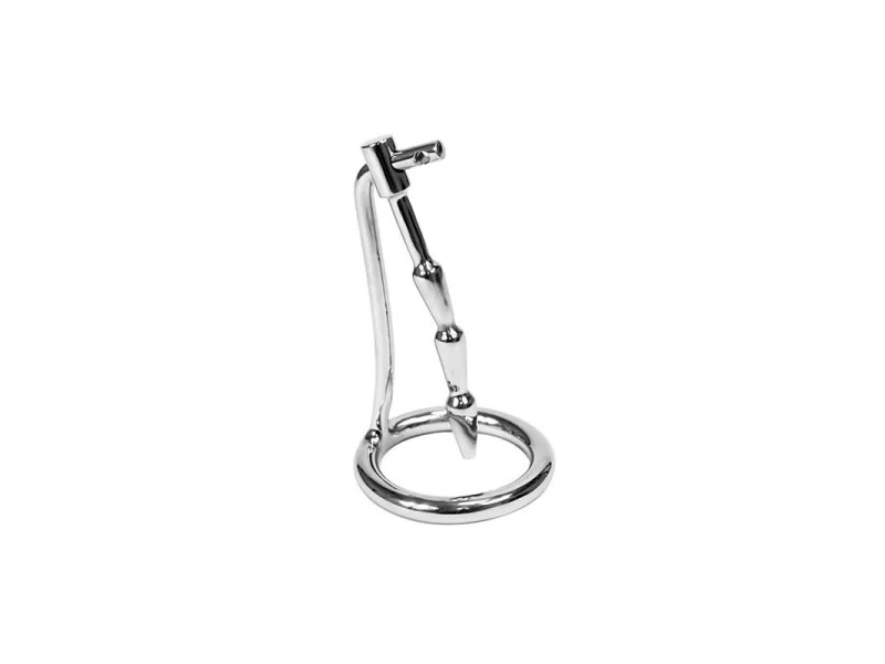 Plug Castidad Pene con Candado Acero Inoxidable