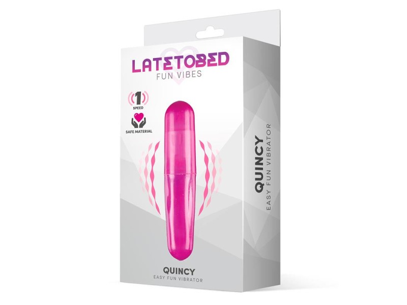Quincy Bala Vibradora Easy Fun Purpura