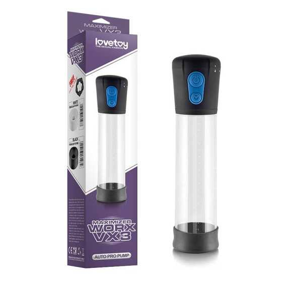 Bomba para el Pene Automatica Maximizer Worx VX3