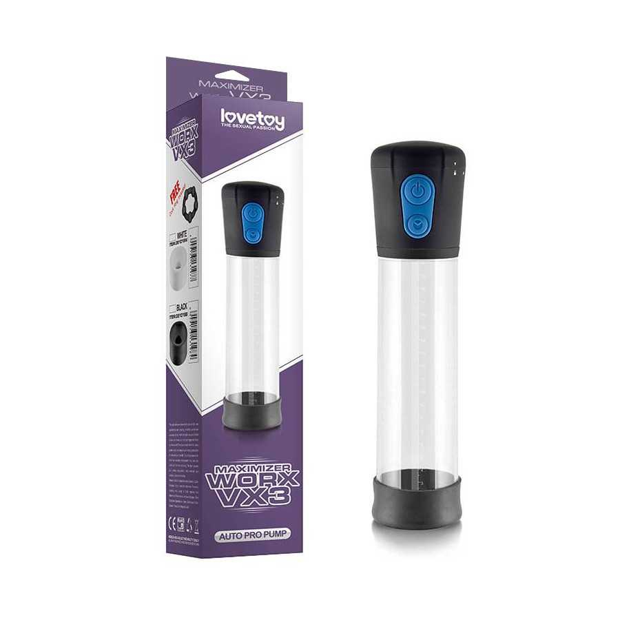 Bomba para el Pene Automatica Maximizer Worx VX3