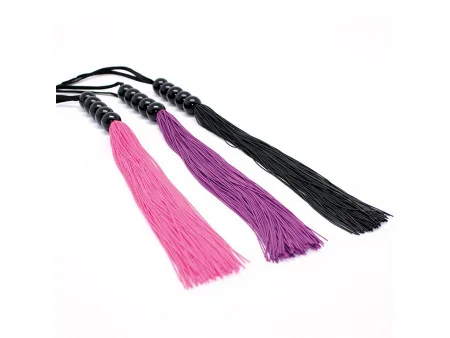 Flogger Silicona Rosa 38 cm Flogger Silicona Rosa 38 cm