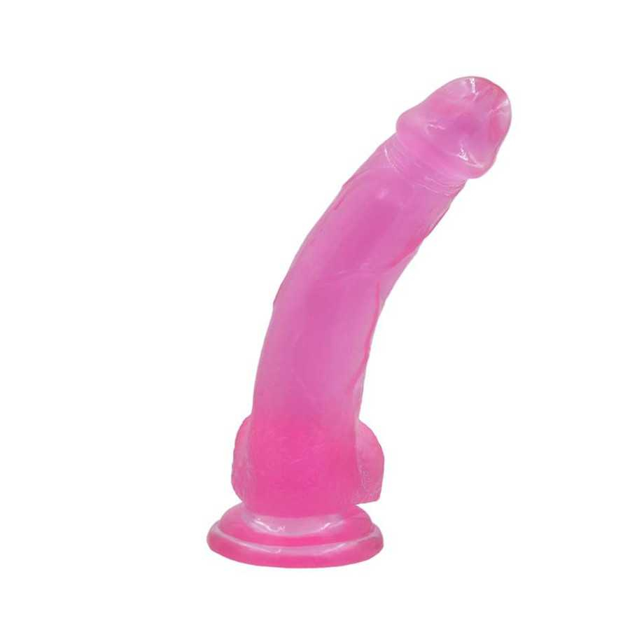 Dildo Jelly Studs 8 Rosa