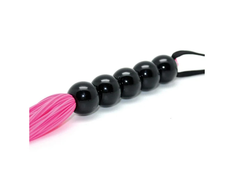 Flogger Silicona Rosa 38 cm