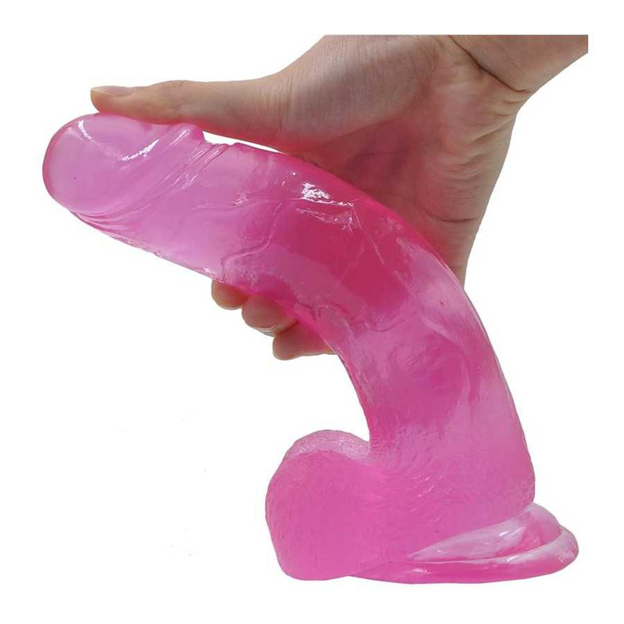 Dildo Jelly Studs 8 Rosa