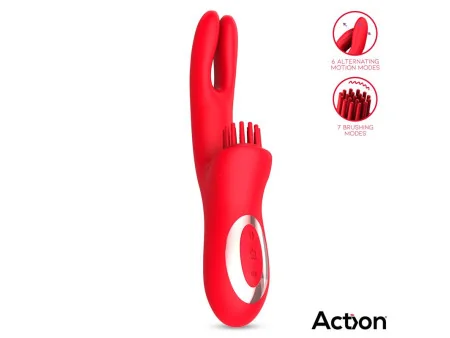 Bilma Vibrador con Movimientos Alternantes y Brushing 4 Motores