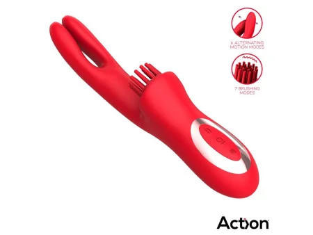 Bilma Vibrador con Movimientos Alternantes y Brushing 4 Motores