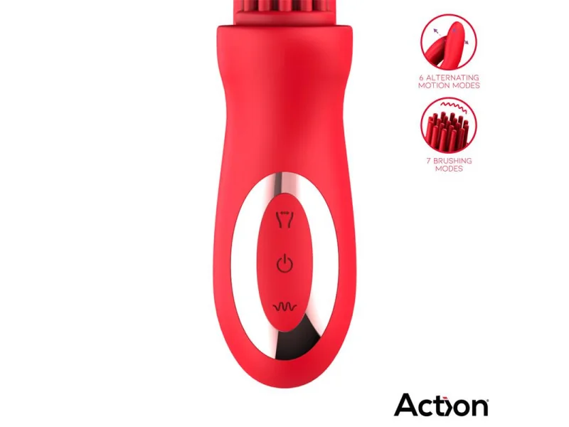 Bilma Vibrador con Movimientos Alternantes y Brushing 4 Motores