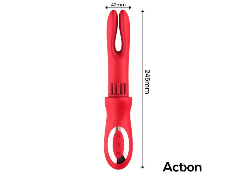 Bilma Vibrador con Movimientos Alternantes y Brushing 4 Motores