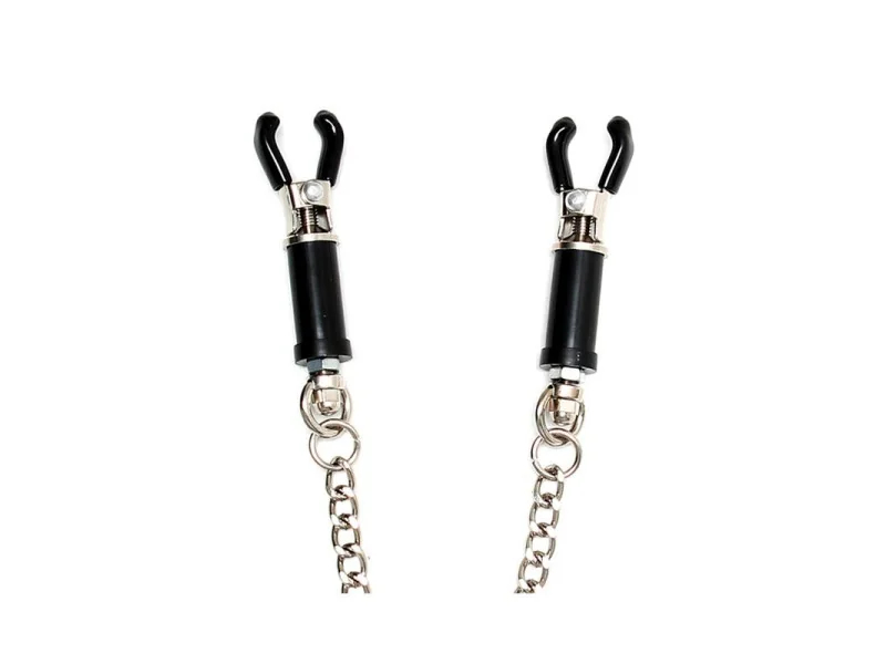 Pinzas para Pezones con Cadena Ajustable