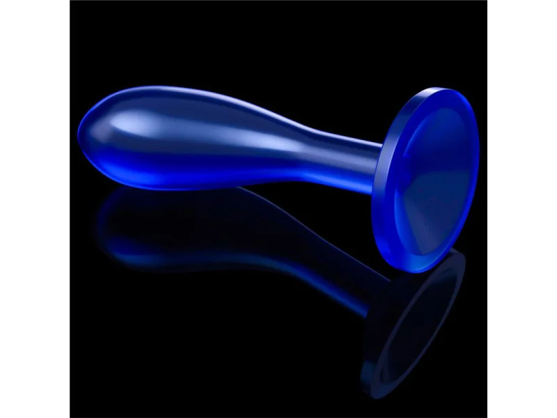 Plug Anal Flawless Azul Transparente 6
