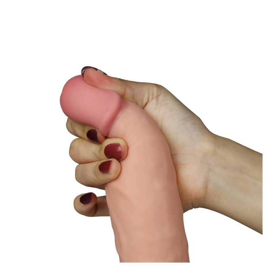 Dildo The Ultra Soft Dude con Vibracion 75 Natural