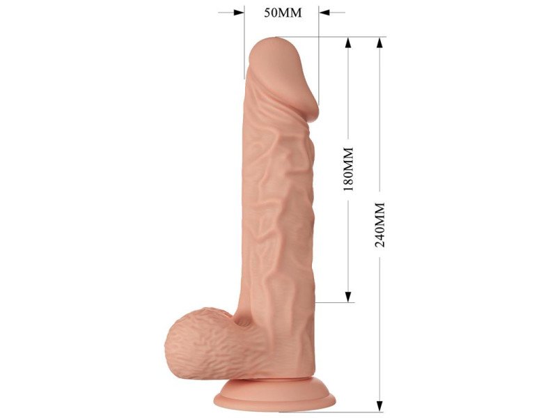 Dildo Realista con Ventosa Buraq 94