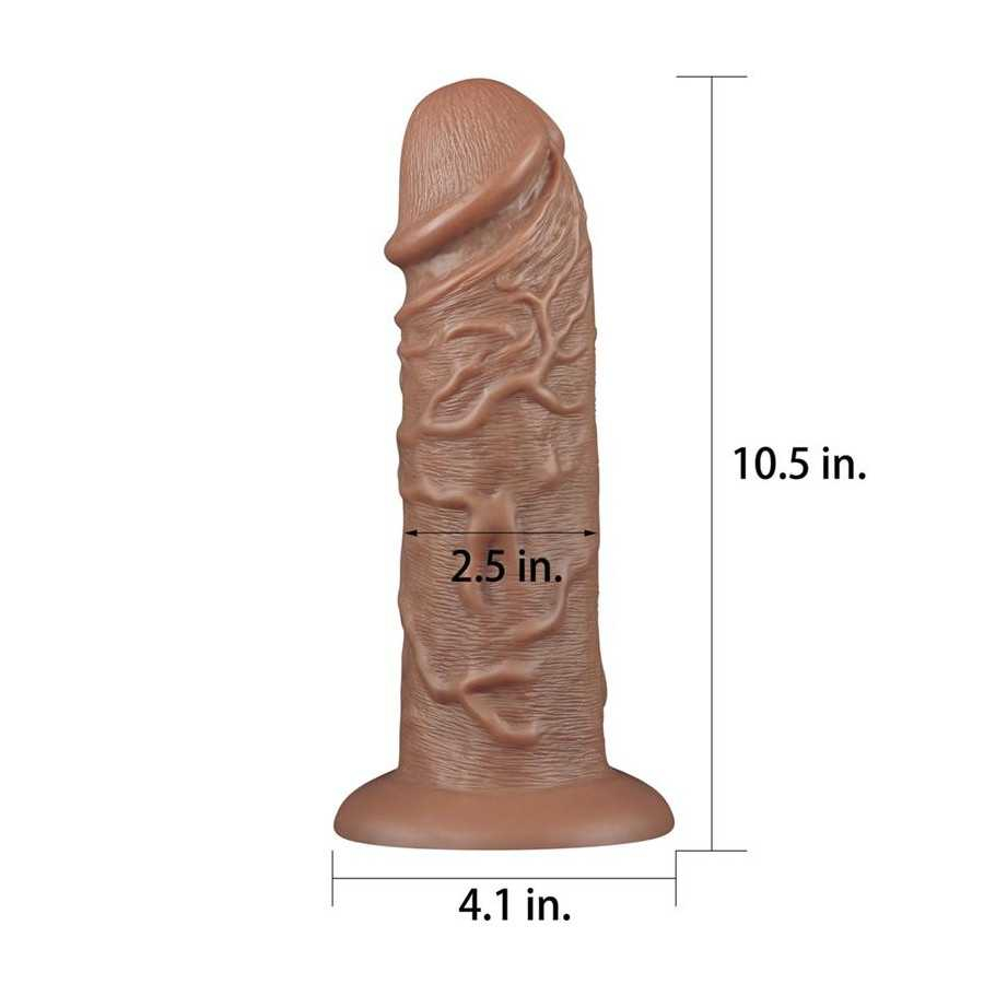 Dildo King 105 Marron