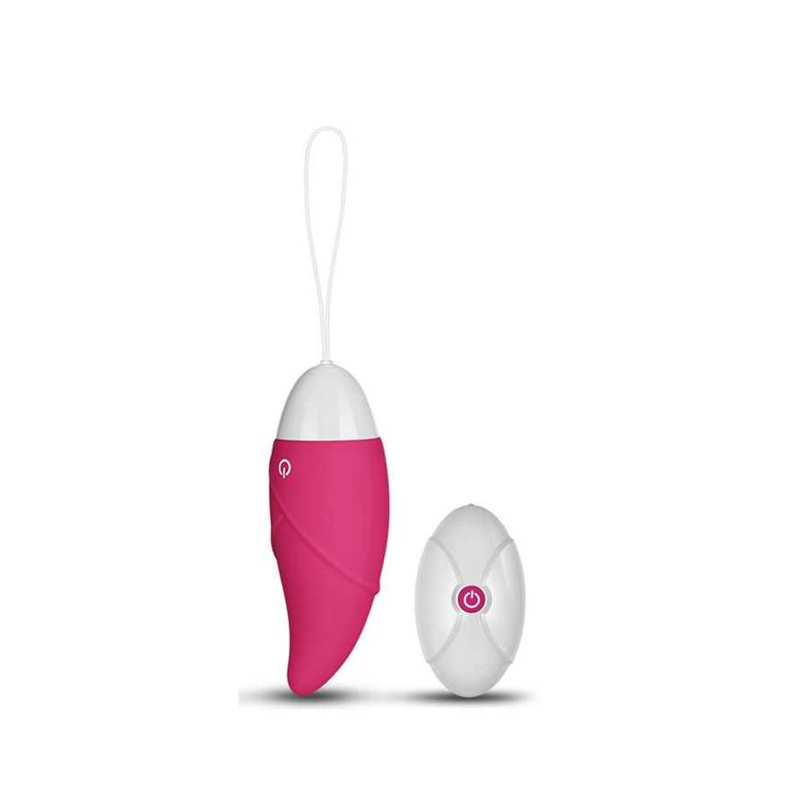 Huevo Vibrador iJoy Control Remoto USB Rosa