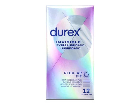 Preservativos Invisible Extra Lubricacion 12ud