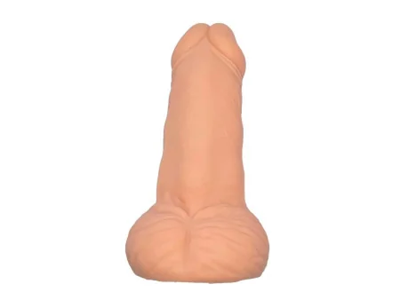 Pene con Testiculos Antiestres Goma