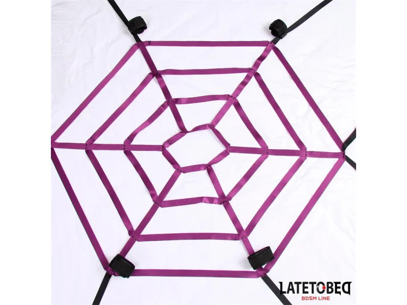Set de Ataduras para la Cama en Tela de Arana Set de Ataduras para la Cama en Tela de Arana