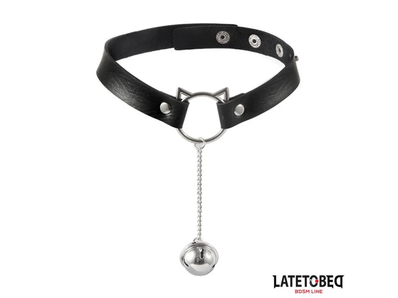 Choker con Aro con Orejitas y Cascabel Choker con Aro con Orejitas y Cascabel