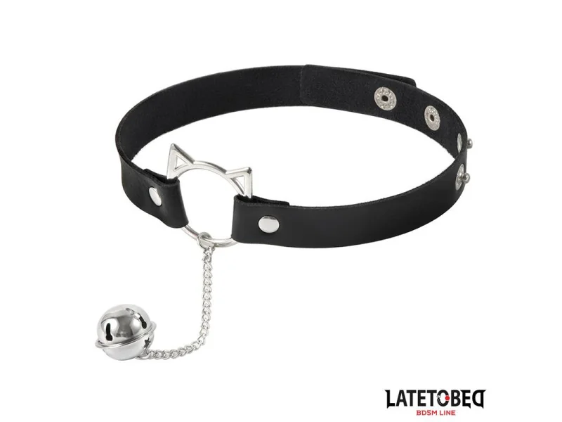 Choker con Aro con Orejitas y Cascabel
