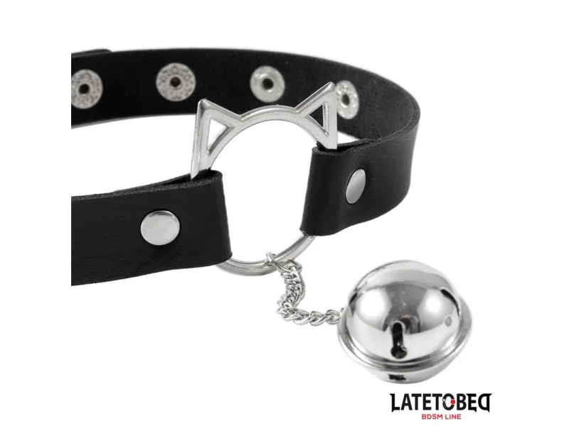 Choker con Aro con Orejitas y Cascabel