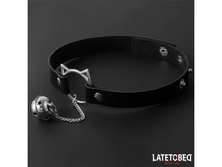 Choker con Aro con Orejitas y Cascabel