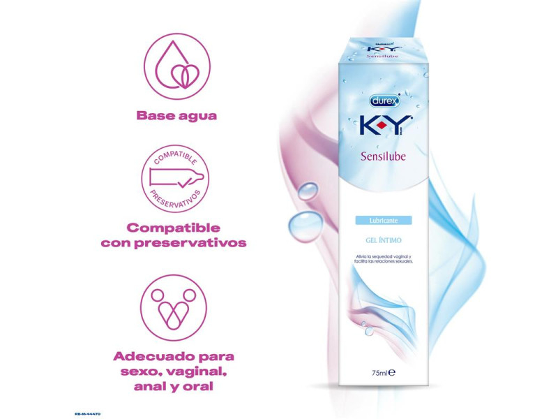 Lubricante Base Agua Sensilube KY 75 ml