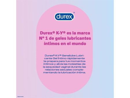 Lubricante Base Agua Sensilube KY 75 ml