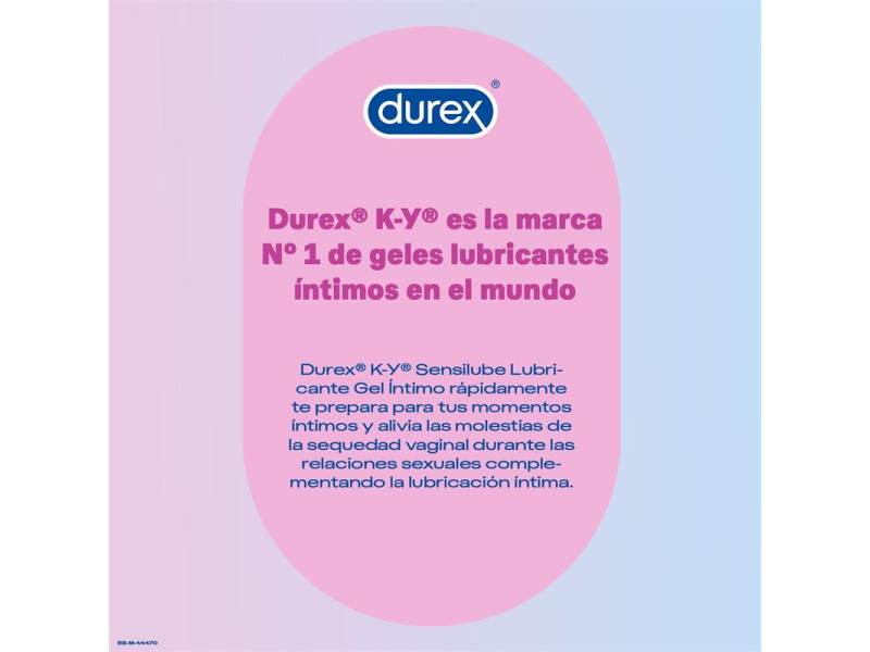 Lubricante Base Agua Duplo KY Sensilub 75ml