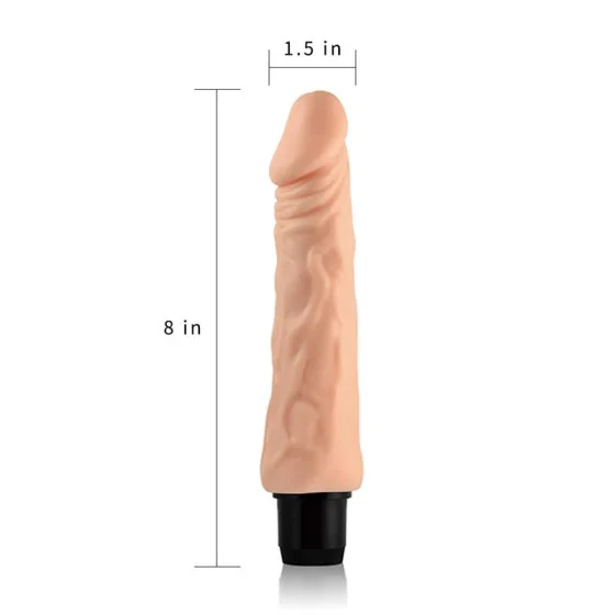 Vibrador Real Feel 8 Natural