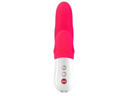 Vibrador para el Punto G Miss Bi Pink and White