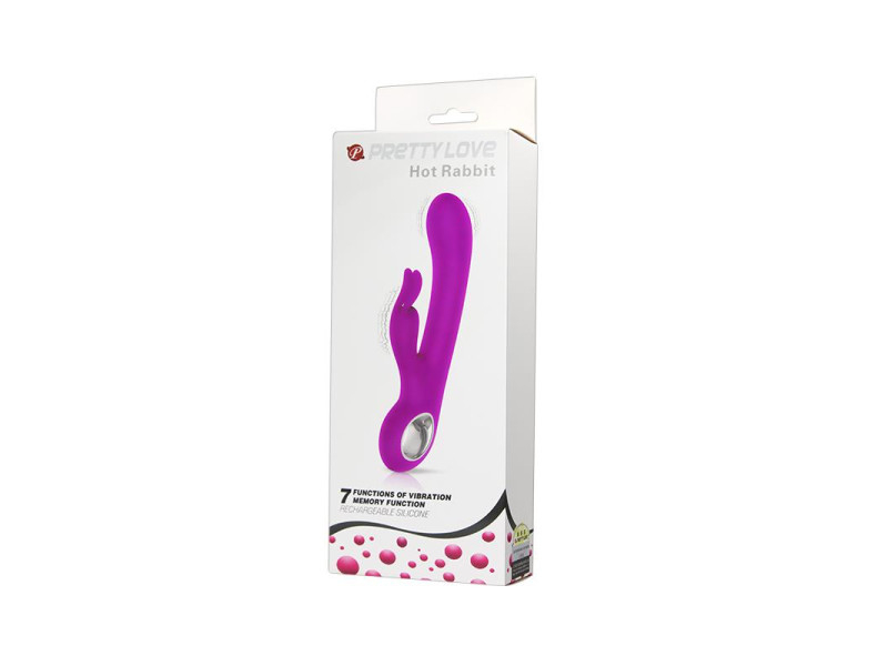 Vibrador Hot Rabbit Purpura