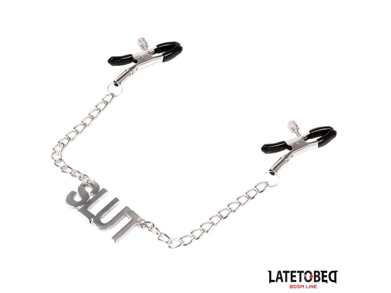 Pinzas para Pezones Lema Slut