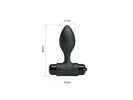 Plug Anal con Vibracion Silciona Plug Anal con Vibracion Silciona