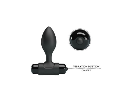 Plug Anal con Vibracion Silciona Plug Anal con Vibracion Silciona