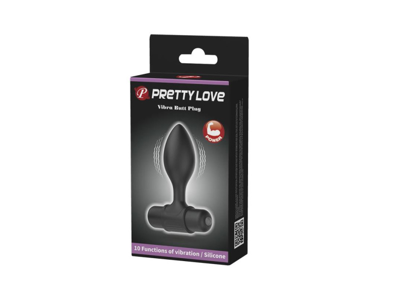 Plug Anal con Vibracion Silciona
