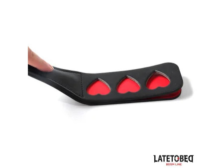 Pala Doble Capa con Corazones 32 cm