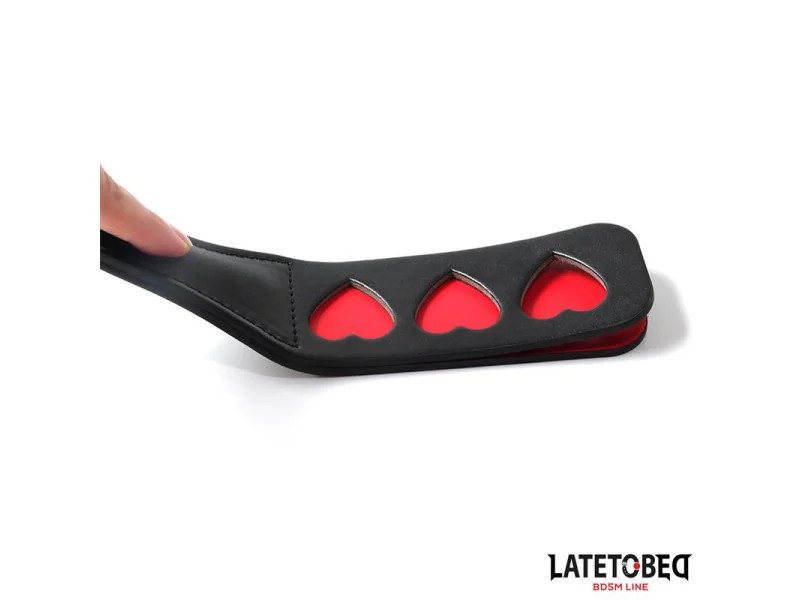 Pala Doble Capa con Corazones 32 cm