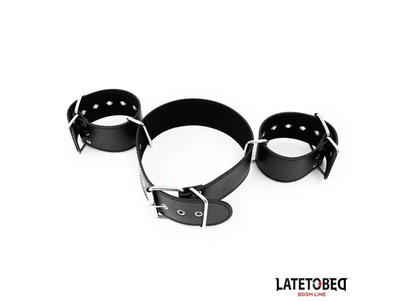 Collar y Esposas Ajustables Collar y Esposas Ajustables