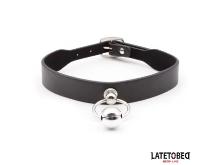 Collar con Cascabel y Correa