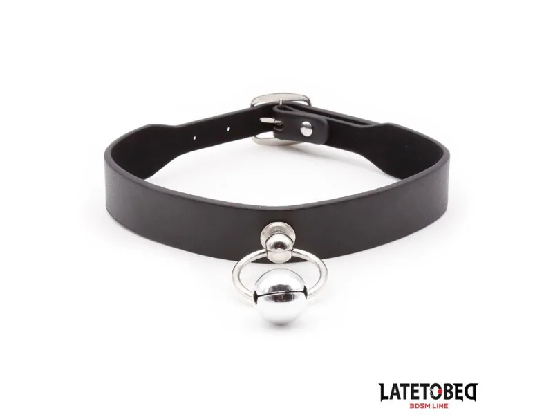 Collar con Cascabel y Correa