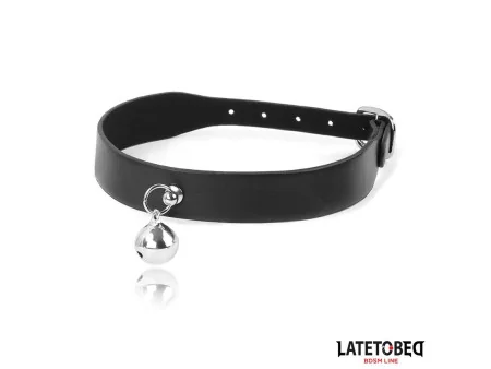 Collar con Cascabel y Correa
