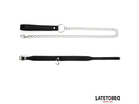 Collar con Cascabel y Correa