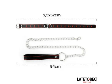 Collar con Correa 52 cm