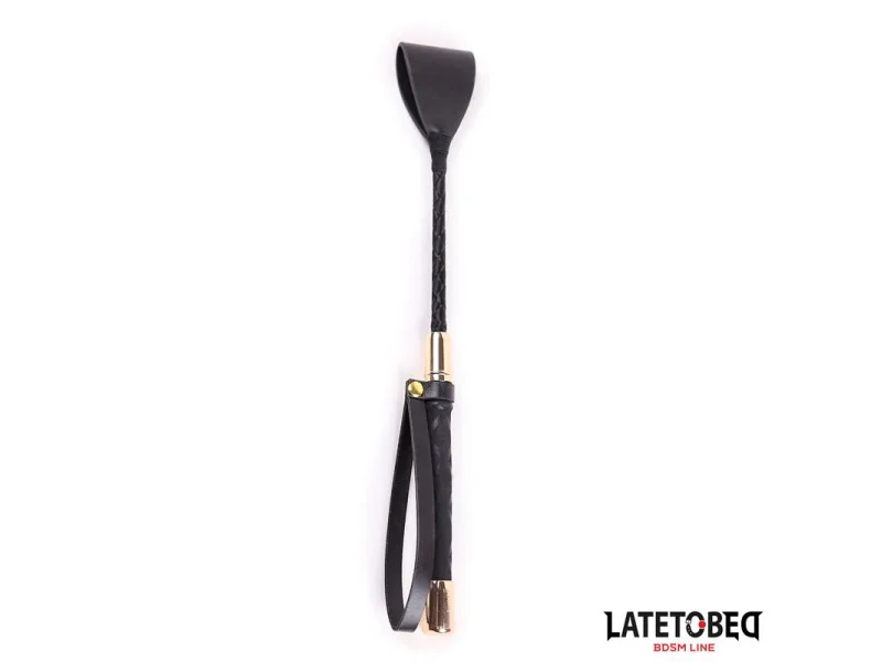 Fusta de Metal Dorado 30 cm