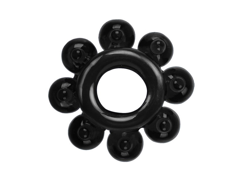 Set de Anillos para el Pene Negro