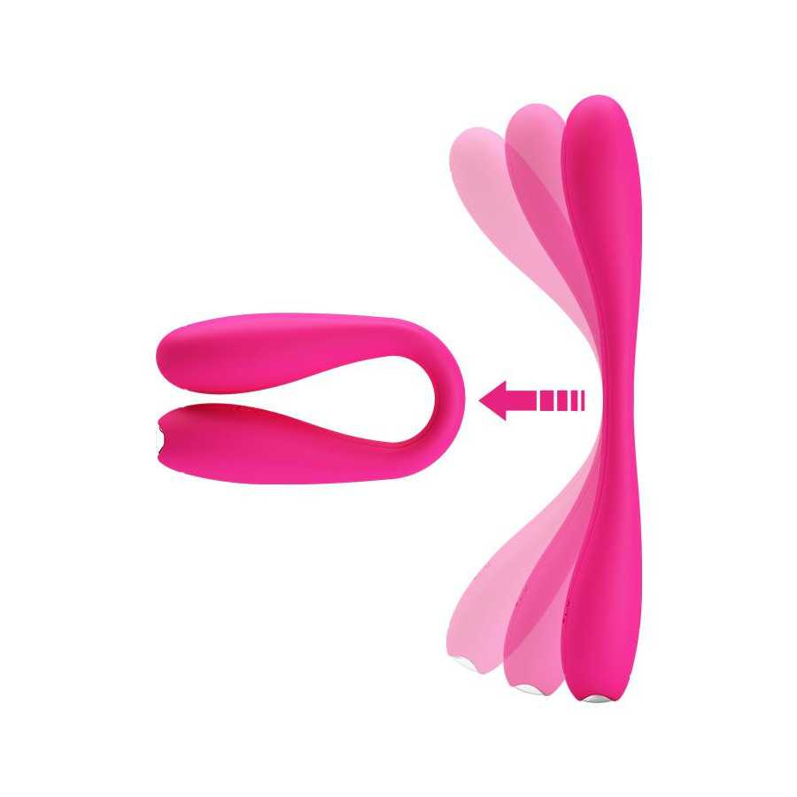 Yedda Vibrador con Esqueleto Punto G Rosa